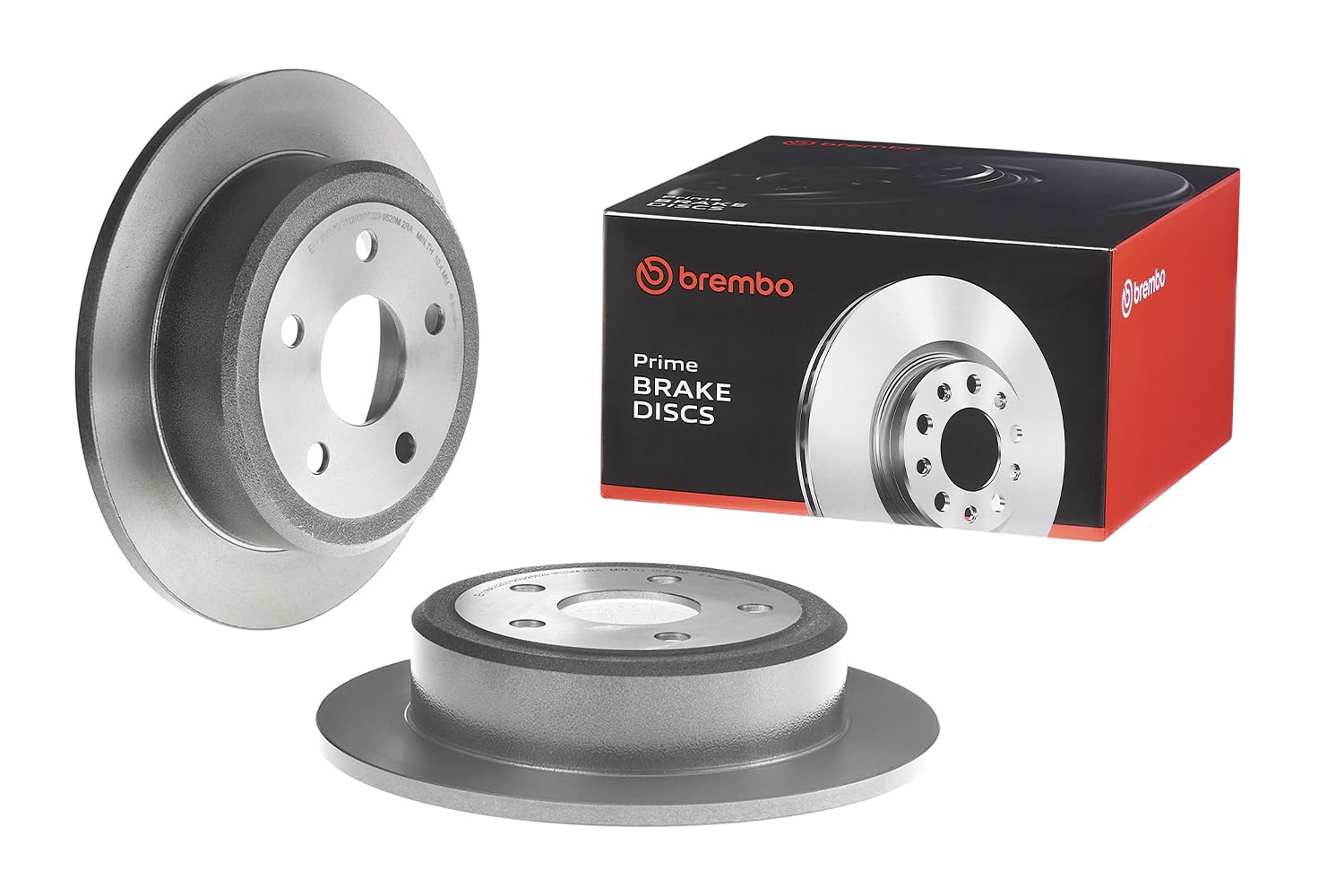 Amazon.com: Brembo 08.B529.21 UV Coated solid Rear Brake